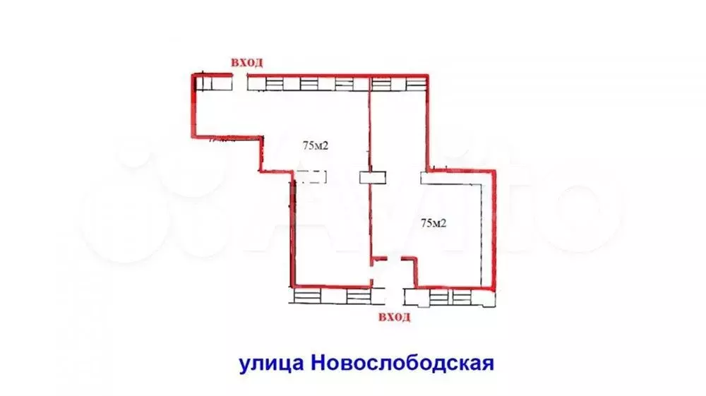 Аренда помещения (ПСН) 75 м2 м. Менделеевская в ца - Фото 0