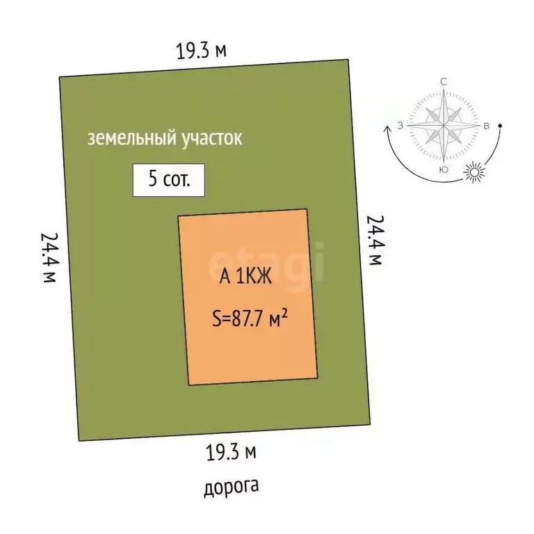 Дом в Тюменская область, Тюменский муниципальный округ, с. Перевалово ... - Фото 2