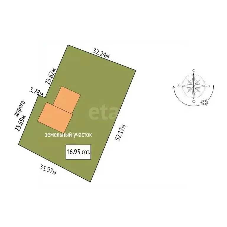 Дом в Мордовия, Ардатов ул. Карла Маркса, 160Б (65 м) - Фото 2