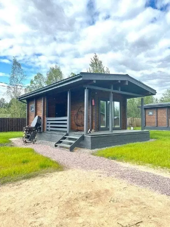 Дом в Ленинградская область, Приозерский район, Красноозерное с/пос, ... - Фото 1