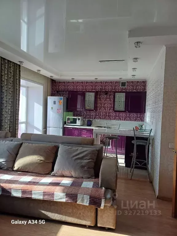 Студия Забайкальский край, Чита ул. Бутина, 78 (51.8 м) - Фото 2