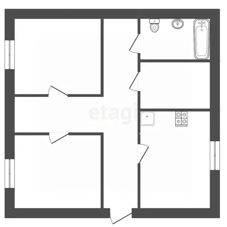 Дом в Ростовская область, Таганрог Радуга садовое товарищество, аллея ... - Фото 2