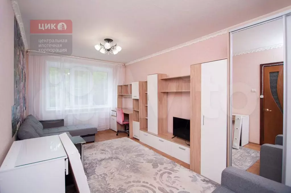 1-к. квартира, 32,5 м, 1/5 эт. - Фото 0
