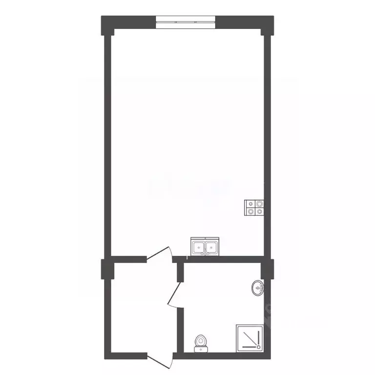 Студия Ростовская область, Ростов-на-Дону ул. Закруткина, 58/20 (28.0 ... - Фото 1