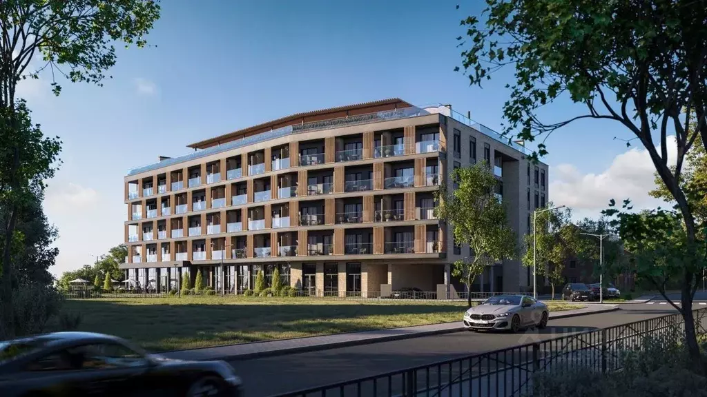 1-к кв. Калининградская область, Пионерский  (33.4 м) - Фото 1