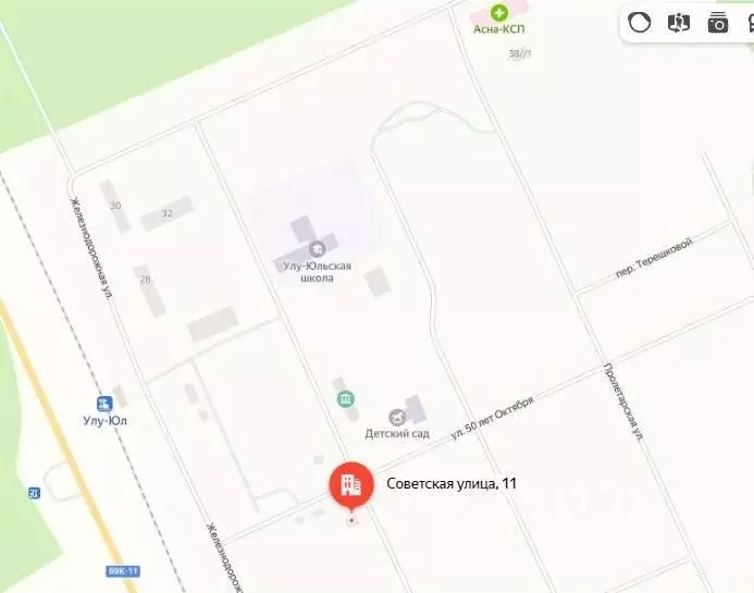 3-к кв. Томская область, Первомайский район, пос. Улу-Юл Советская ... - Фото 2