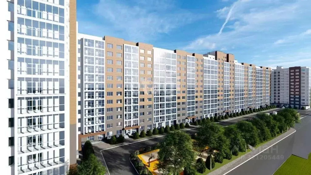 2-к кв. Калужская область, Калуга пер. Баррикад, 5 (59.1 м) - Фото 2