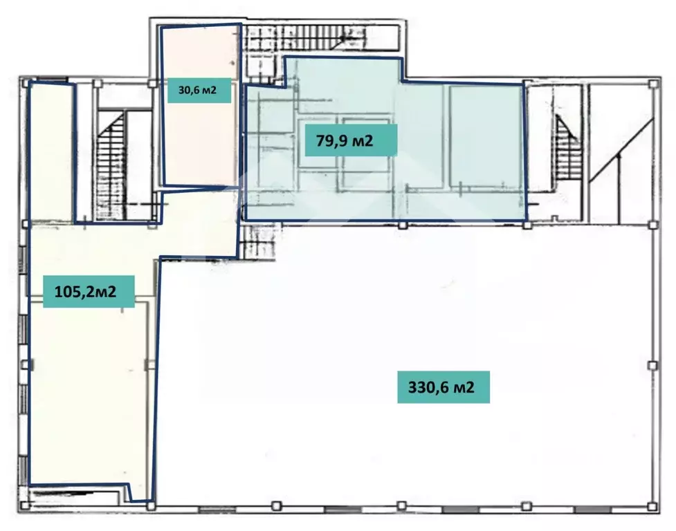 Помещение свободного назначения в Москва Мытищинский проезд, 6 (2709 ... - Фото 2