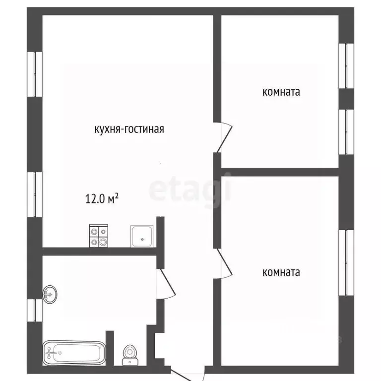 3-к кв. Нижегородская область, Выкса ул. Пирогова, 9 (64.0 м) - Фото 1