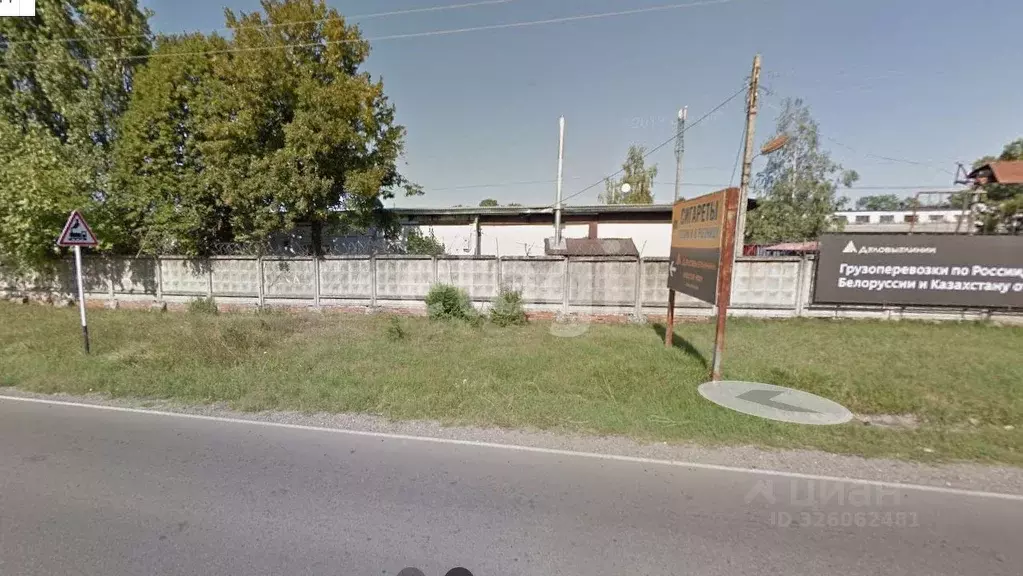 Склад в Адыгея, Майкоп Промышленная ул., 56Е (527 м) - Фото 1