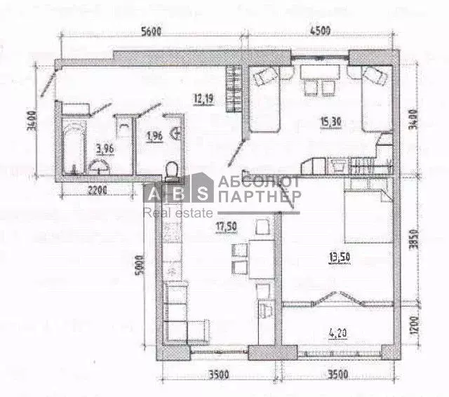 3-к кв. Новгородская область, Великий Новгород ул. Арциховского, 11к1 ... - Фото 2