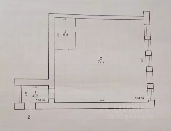 Помещение свободного назначения в Тверская область, Старица ... - Фото 0