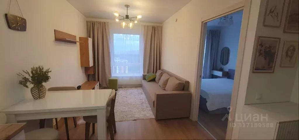 1-к кв. Москва Муравская ул., 38Бк4 (31.8 м) - Фото 0