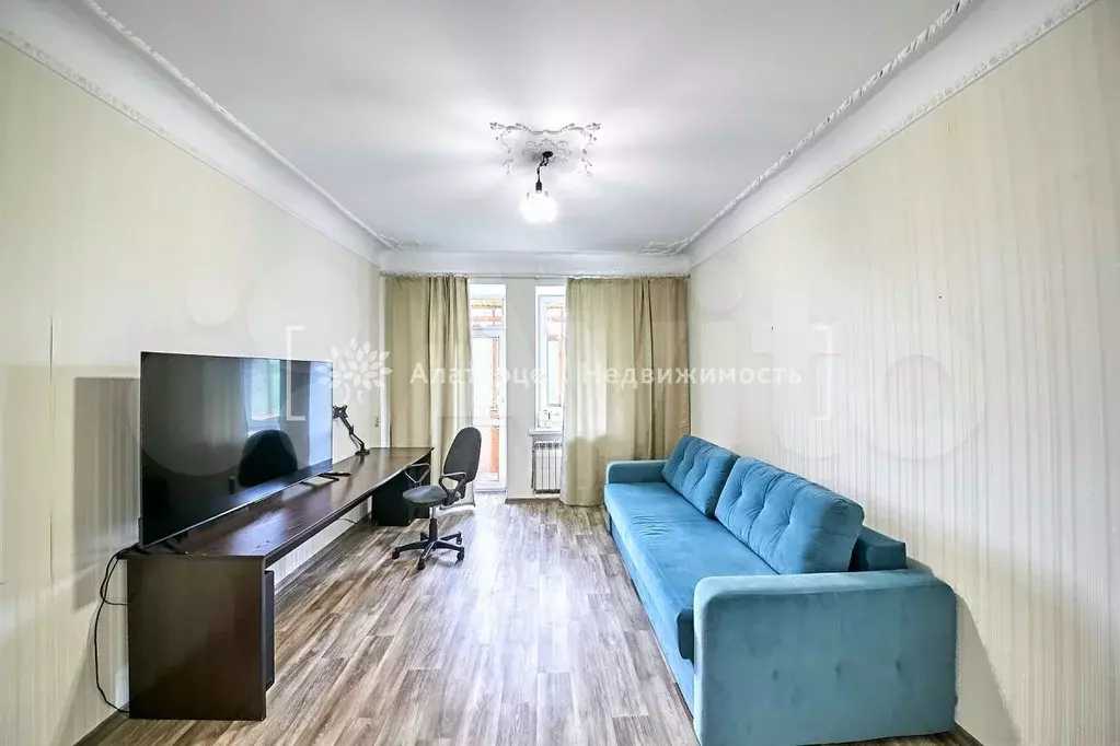2-к. квартира, 58,6 м, 5/5 эт. - Фото 0