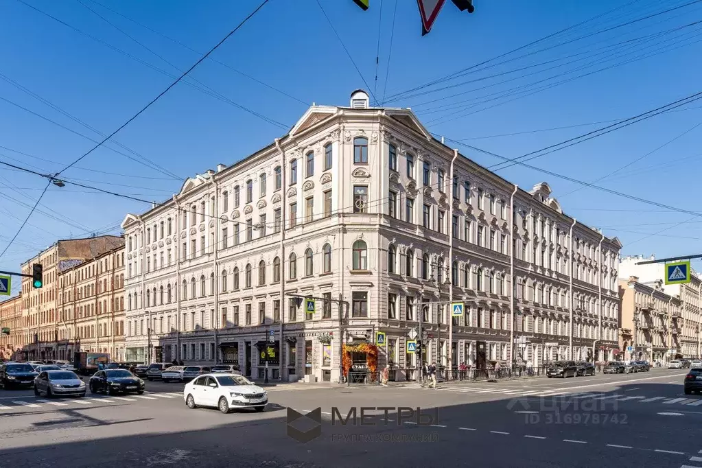 Студия Санкт-Петербург ул. Жуковского, 28 (21.9 м) - Фото 0