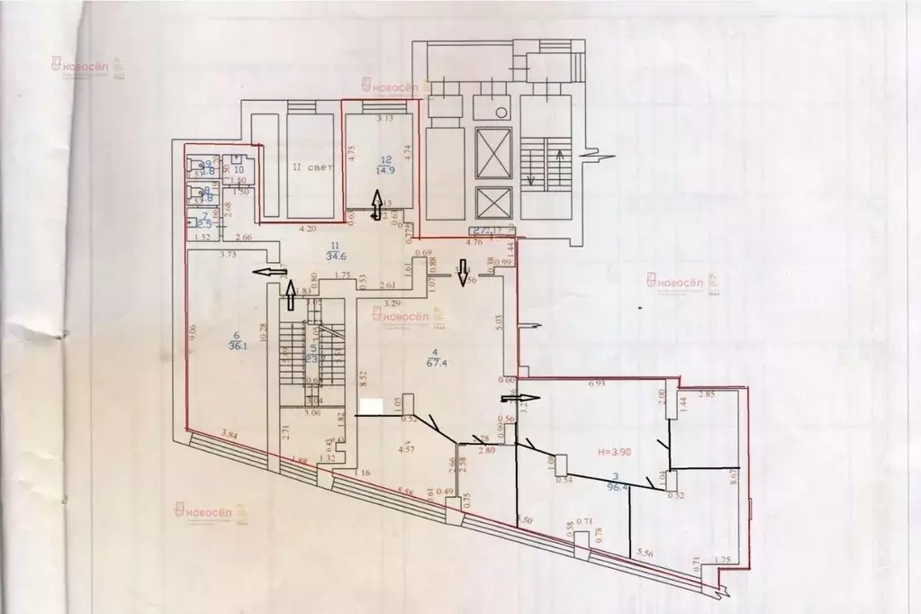 Офис в Свердловская область, Екатеринбург ул. Токарей, 68 (280 м) - Фото 1