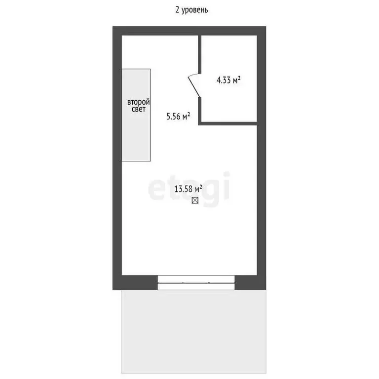 1-комнатная квартира: Дударева, Тюменская улица, 3 (49.5 м) - Фото 0