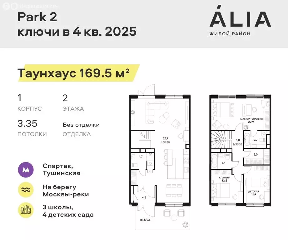 Дом в Москва, Лётная улица, 95Бк2 (169.5 м) - Фото 1