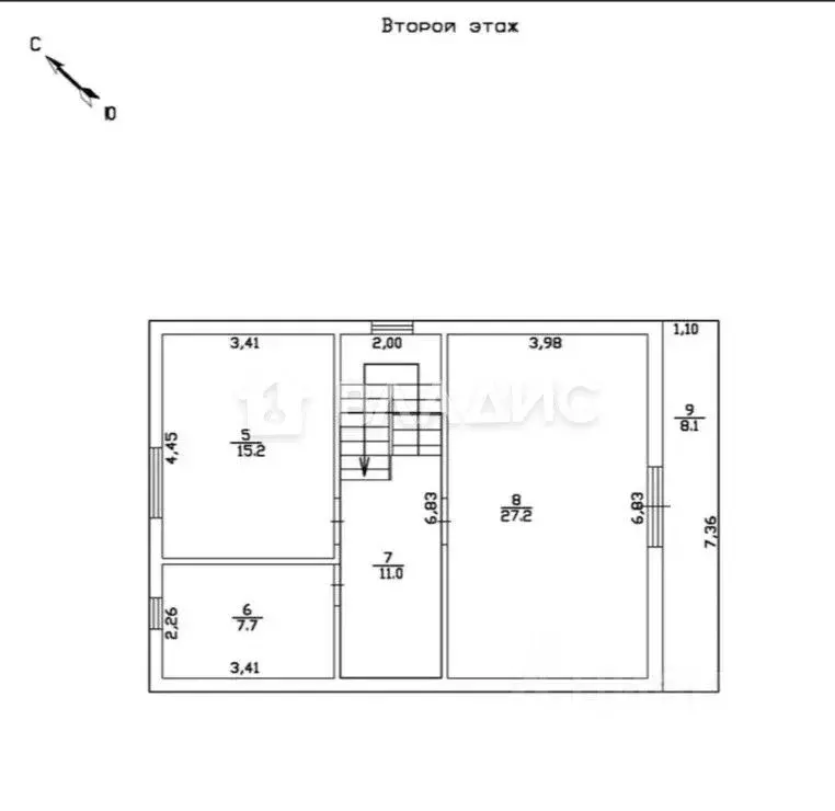 Дом в Краснодарский край, Новороссийск Цемдолина тер., ул. Сабельная ... - Фото 2