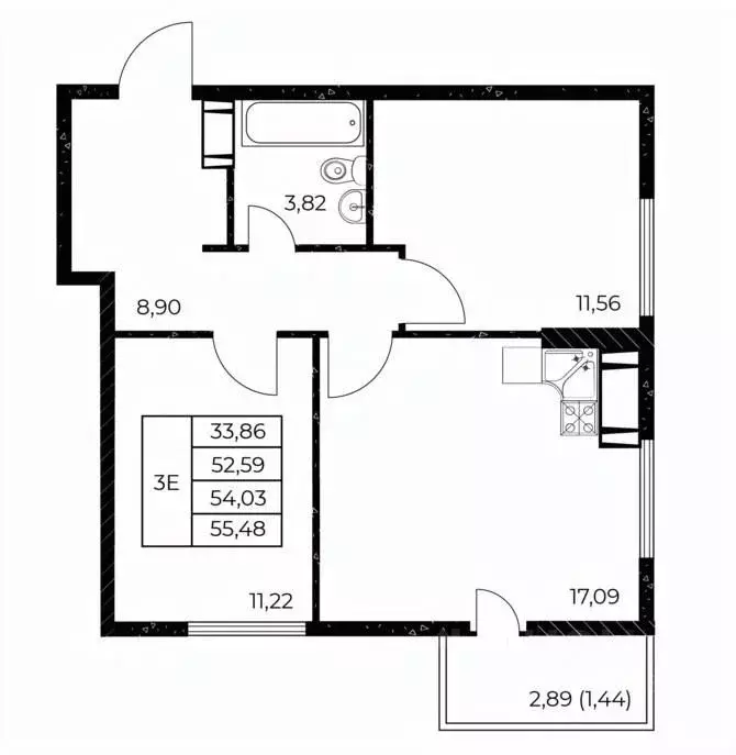 2-к кв. Ростовская область, Ростов-на-Дону Звезда Столицы 2 жилой ... - Фото 1
