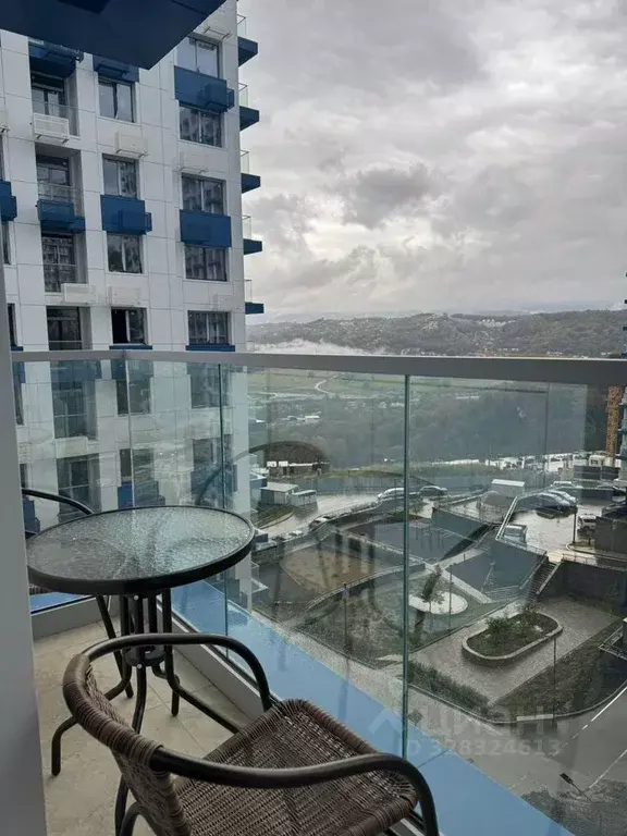 1-к кв. Краснодарский край, Сочи Бытха мкр, ул. Ясногорская, 16/2к11 ... - Фото 2