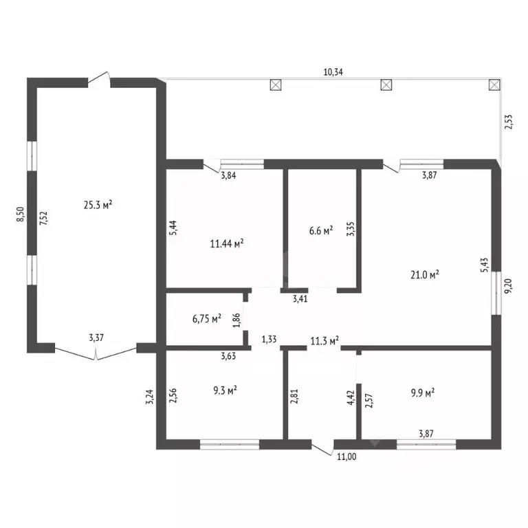 Дом в Амурская область, Благовещенский район, с. Чигири пер. ... - Фото 2