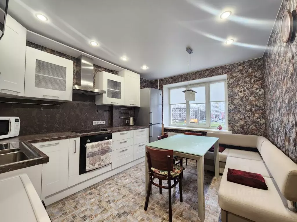 2-к кв. Санкт-Петербург ул. Руставели, 37 (55.0 м) - Фото 1