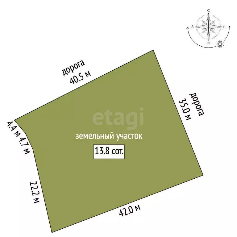 Участок в Костромской район, Минское сельское поселение, деревня ... - Фото 1