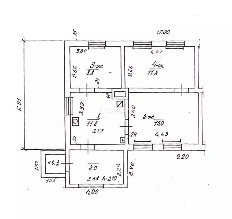 Дом в Калининградская область, Зеленоградский муниципальный округ, ... - Фото 2