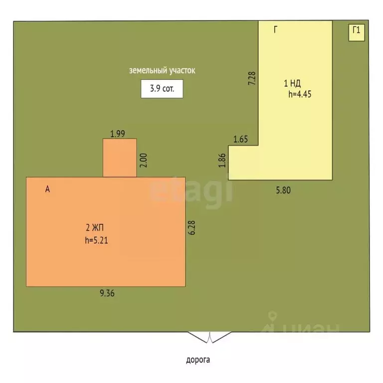 Дом в Ямало-Ненецкий АО, Новый Уренгой Озерное ДНТ, 19 (79 м) - Фото 2