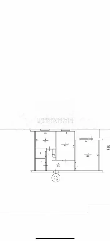 2-к. квартира, 47,8 м, 6/9 эт. - Фото 0