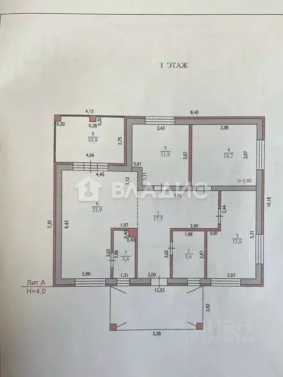 Дом в Пензенская область, с. Бессоновка ул. Сурская, 19А (100 м) - Фото 2