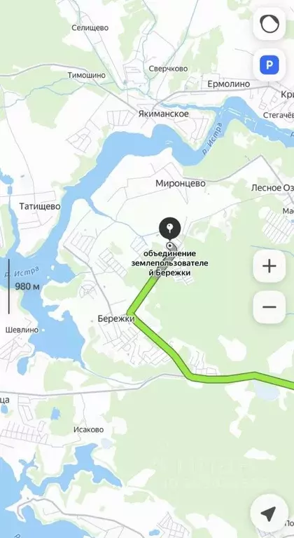 Участок в Московская область, Солнечногорск городской округ, Бережки ... - Фото 2
