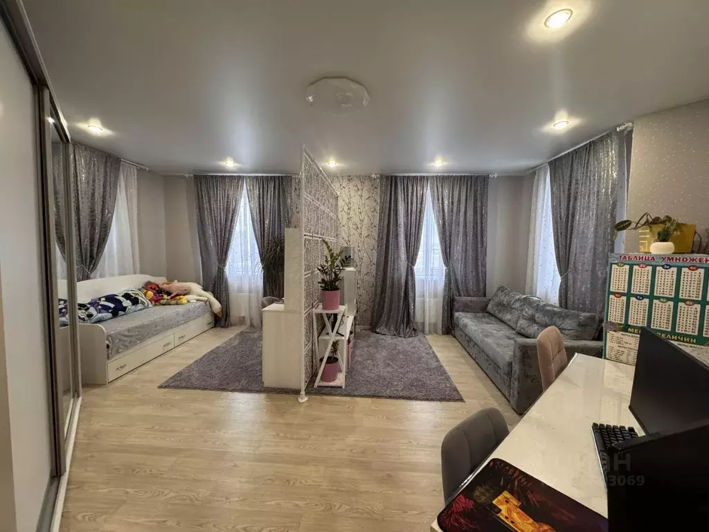 2-к кв. Татарстан, Казань ул. Лукина, 50 (66.4 м) - Фото 1