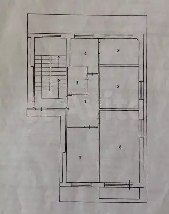 3-к. квартира, 61,1 м, 4/5 эт. - Фото 0