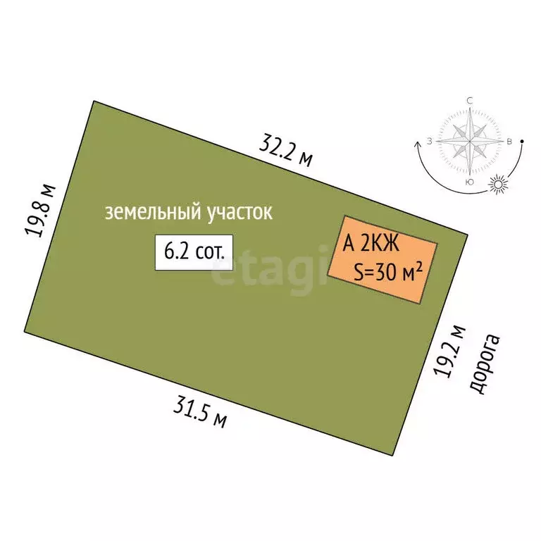 Дом в Тюмень, СНТ Яровское, Степная улица (30 м) - Фото 1
