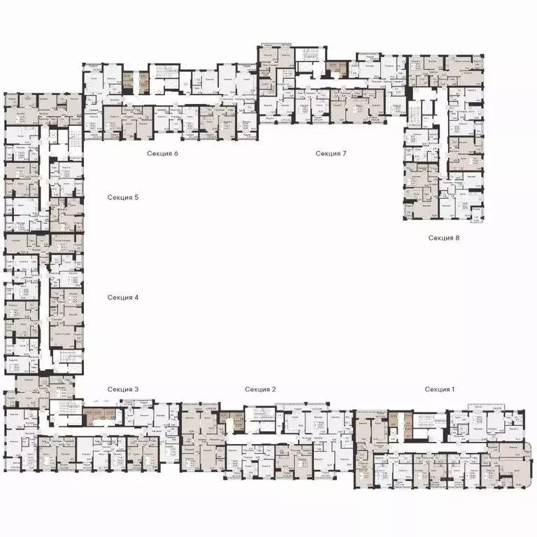 1-к кв. Ростовская область, Ростов-на-Дону Ривьера жилой квартал,  ... - Фото 2