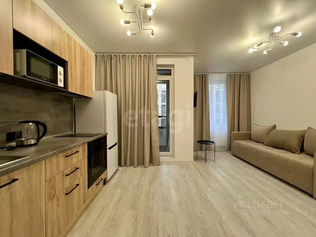 Студия Санкт-Петербург Уральская ул., 25 (26.0 м) - Фото 1