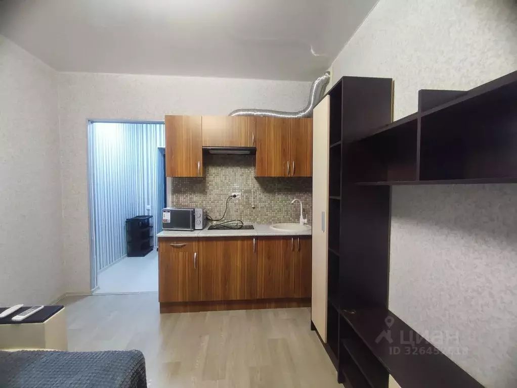 Студия Краснодарский край, Краснодар ул. 1-я Ямальская, 5к2 (18.0 м) - Фото 2