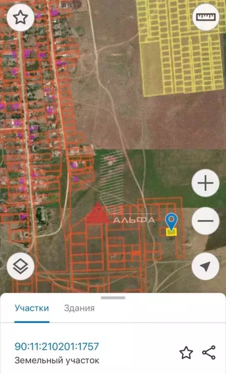 Участок в Крым, Сакский район, Суворовское с/пос, с. Великое ул. ... - Фото 2