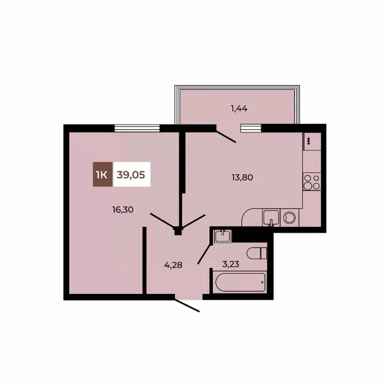 1-к кв. Ростовская область, Аксайский район, Щепкинское с/пос, пос. ... - Фото 1