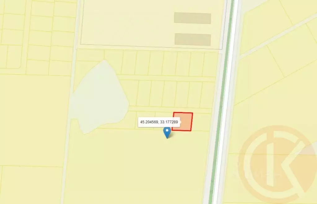 Участок в Крым, Сакский район, с. Молочное  (6.0 сот.) - Фото 1