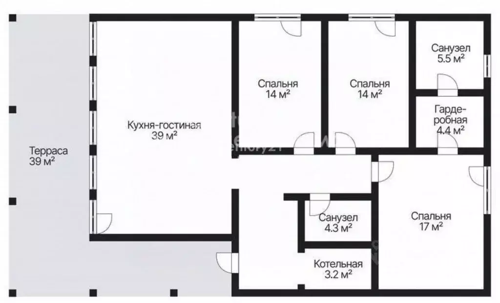 Дом в Москва д. Лужки, Солнечный город-1 мкр,  (160 м) - Фото 1