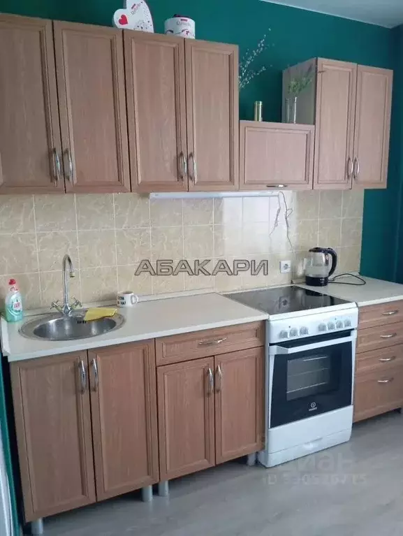 1-к кв. Красноярский край, Красноярск Взлетка мкр, ул. Батурина, 40 ... - Фото 1