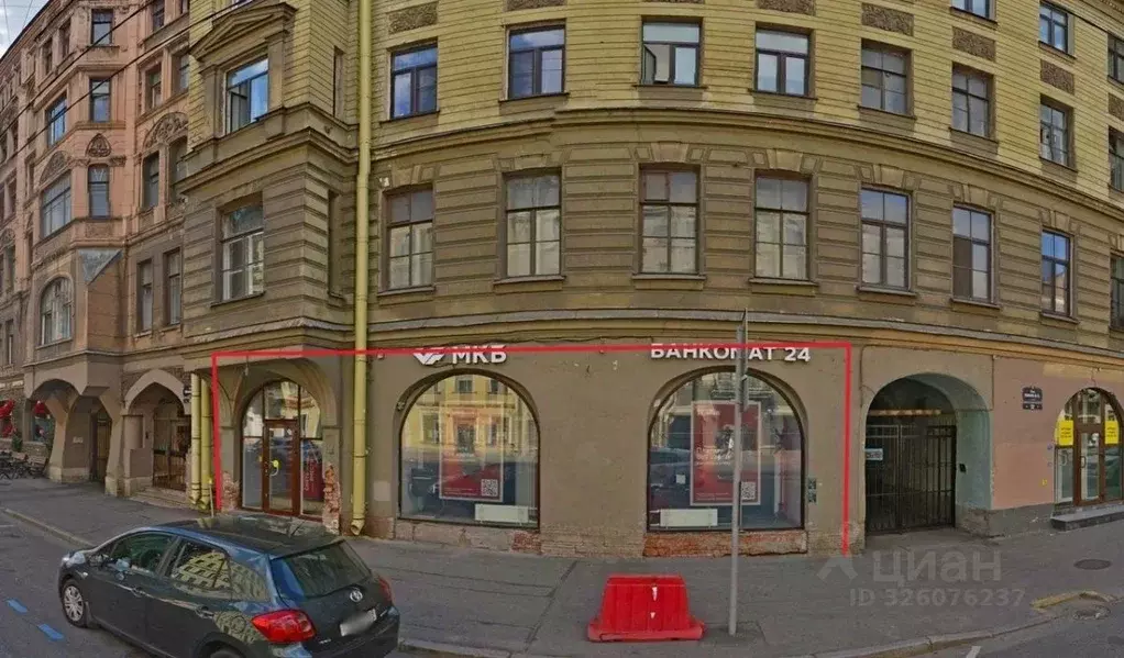 Помещение свободного назначения в Санкт-Петербург 9-я Васильевского ... - Фото 1