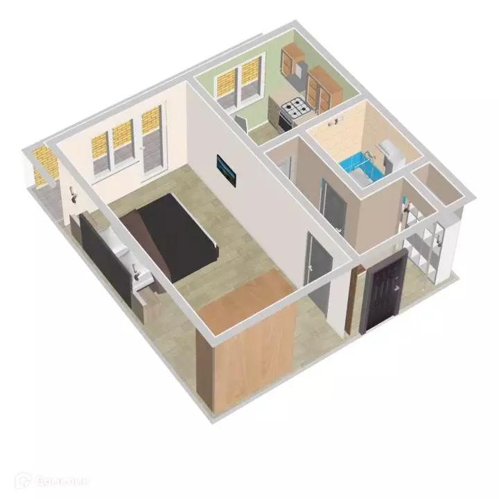 Продаётся 1-к квартира, 31 м - Фото 1