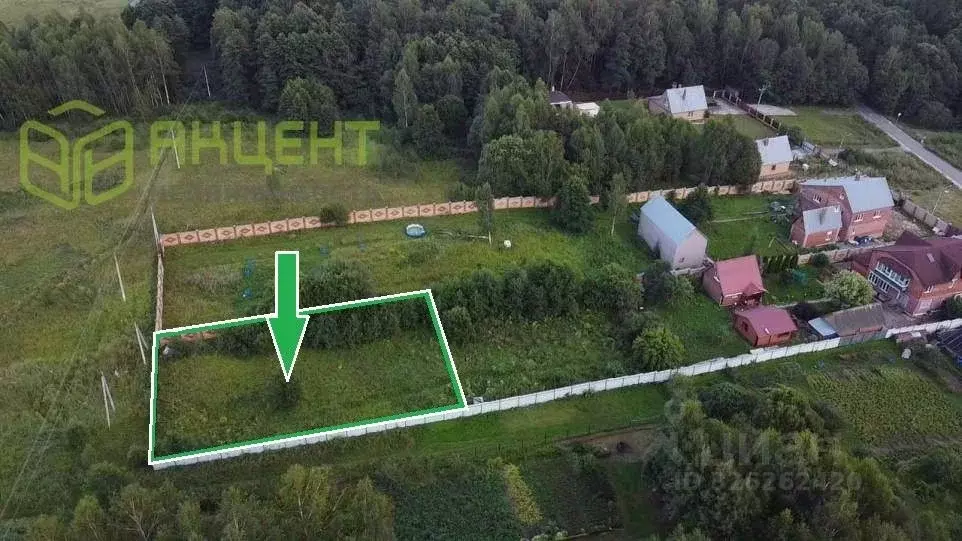 Участок в Московская область, Серпухов городской округ, д. Акулово  ... - Фото 1