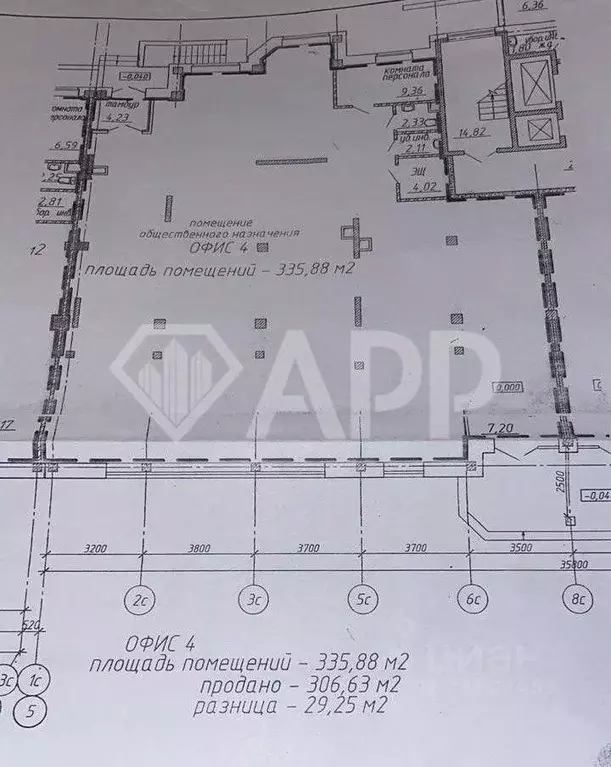 Помещение свободного назначения в Брянская область, Брянск ул. ... - Фото 2