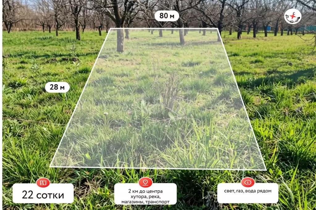 Участок в Краснодарский край, Славянский район, Прикубанское с/пос, ... - Фото 1