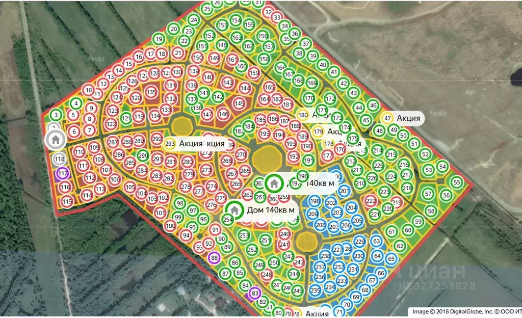 Участок в Ленинградская область, Всеволожск Гольф Клаб кп, ул. ... - Фото 1